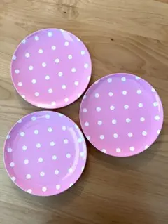 Cath Kidston ドット柄 プレート 3枚セットのサムネイル