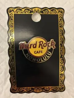 新品 ハードロックカフェ ホノルル ロゴ ピンバッジ ピンズ