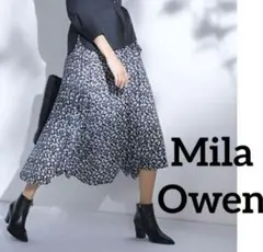 Mila Owen 小花柄　フレアラップスカート サイズ1