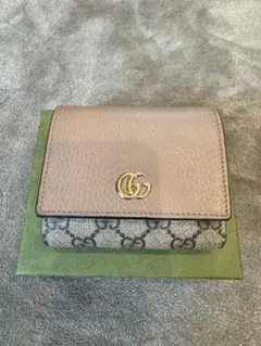 GUCCI GGパターン 二つ折り財布