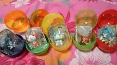 レア！妖怪ウォッチ☆ガチャポン☆スイングマスコットシリーズ☆五点まとめ売り☆新品