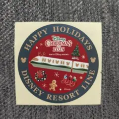 Disney Christmas 2025 ステッカー