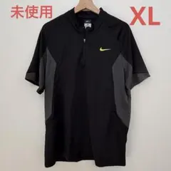 未使用 XL ナイキ DRI-FIT ハーフジップ ゴルフTシャツ ランニング