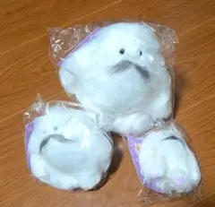 もっふん　マスコットチャーム　未使用　大中小セットのサムネイル