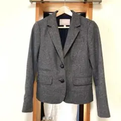 BANANA REPUBLIC レディース　ウールジャケット　グレー　サイズ4