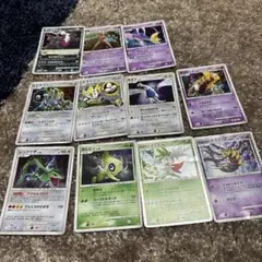 伝説、幻のポケモンカード　11枚セット【2007年〜2009年】