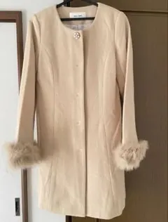 ROYAL PARTY☆ノーカラーAラインコート