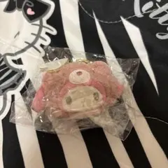 サンリオ どこでもぬいぐるみチャーム ラテクマ　マイメロディのサムネイル