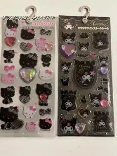 キラキラ　ラインストーン　シール　サンリオ