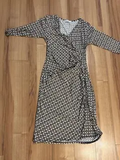 【まとめ買い値引き】EGERIE カシュクールラップワンピースT2