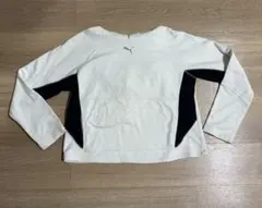 Puma 長袖トレーナー ホワイト・ブラック