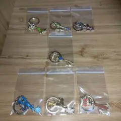 キングダムハーツ　キーブレードチャーム　7点セット