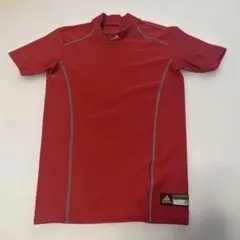 adidas アンダーシャツ レッド　2枚　150-160