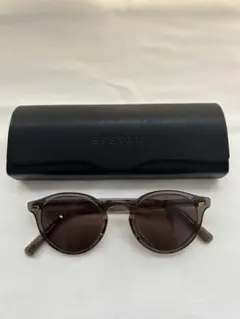 【美品】EYEVAN グレー ラウンド サングラスのサムネイル