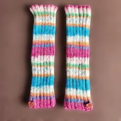 Opalオパール毛糸レッグウォーマー