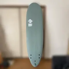 もっちゃん 7’2 56L ソフトボード フィン・リーシュ付き もっちゃん様専用 7'2 56L ソフトボード フィン・リーシュ付き - メルカリ