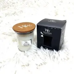 WoodWick ホワイトティー＆ジャスミン Jar M