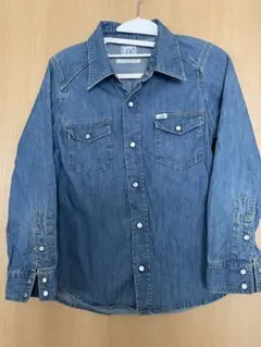 Lee デニムブルー 長袖シャツ