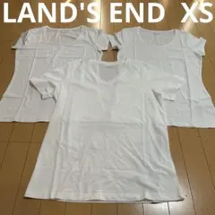 新品未使用ランズエンドLAND'S ENDTシャツまとめ売り3枚レディースXSのサムネイル