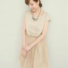 美品❤ロッソ3wayドレス　結婚式　二次会