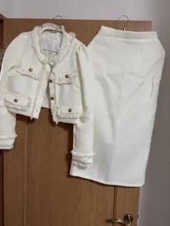 入学式に♡美品】Demi-Luxe BEAMS ツイードペプラムジャケット38