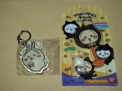 ちいかわ ロリポップチョコチャーム 黒猫 ラメアクリルキーホルダー うさぎ