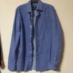 H&M イージーアイロン 長袖シャツ