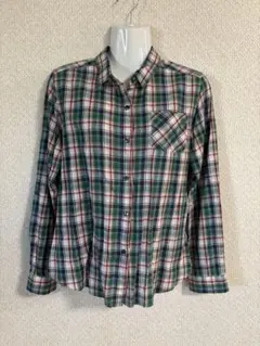 UNIQLO ユニクロ　チェックシャツ　L