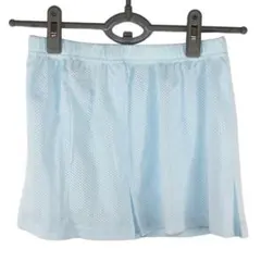 Prince テニススカート メッシュ サックス Mサイズ スポーツ プリーツ