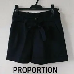 PROPORTION(プロポーション) 紺ショートパンツ