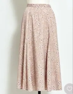 Noela ノエラ コンビフラワーロングスカート 花柄