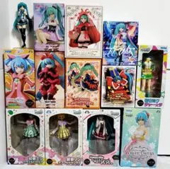 初音ミク　フィギュア　未開封　12体　開封済　1体　合計　13体