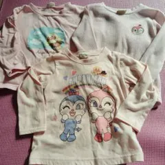 アンパンマン 長袖Tシャツ まとめ売り3枚90サイズ