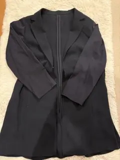 近年✨レリアンアルパカ混シャギーコートブラック女優襟M相当