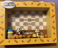 チップとデール フォトフレーム ディズニー レトロ 写真立て　ディズニーストア