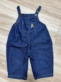 デニムロンパース