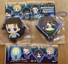 進撃の巨人 ラバーマスコット。エレンとハンジ2体セット