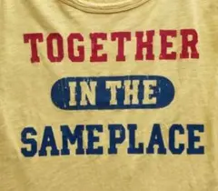 【Power To The People 】ボートネック プリント Tシャツ　Mのサムネイル