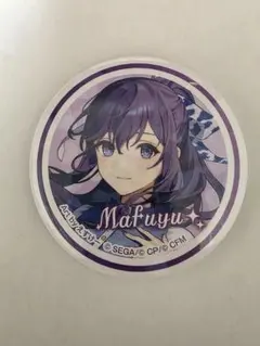 煉*ん様 プロセカ 缶バッジ 朝比奈まふゆ ローソン　ホロ缶　ホログラム缶バッジ