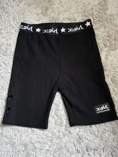 x-girl ブラックスパッツ 130