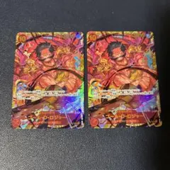 ワンピースカード　ロジャー　シークレット　2枚