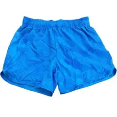 ASICS MOTION DRY 青 波模様 Sサイズ　アシックス