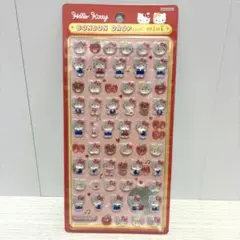 【正規品】　ボンボンドロップシールミニ　サンリオ　キティ　赤　ハローキティー