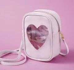 スウィート 3月号付録 マイメロディ&クロミ ハート窓が可愛い ポーチポシェット