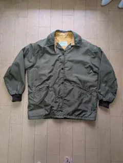 70SL.L.Bean 筆記体タグナイロンコーチジャケット カーキオリーブのサムネイル