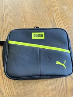 PUMA ゴルフ ラウンドポーチ　 ブラック/イエローのサムネイル