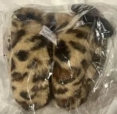 ハローキティ イヤーマフ 耳あて 耳当て ヒョウ柄 豹柄 ブラウン サンリオ