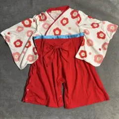 花柄着物スタイルセレモニードレス