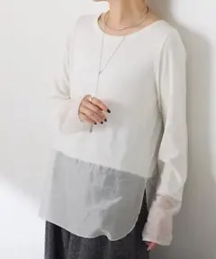 COLLAGE GALLARDAGALANTE C′NOTE/ 裾シアーロンT