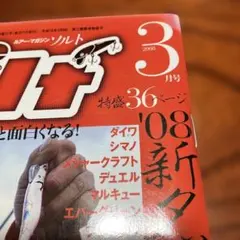 Lure magazine Salt 2008年3月号 付録付き　Jackson